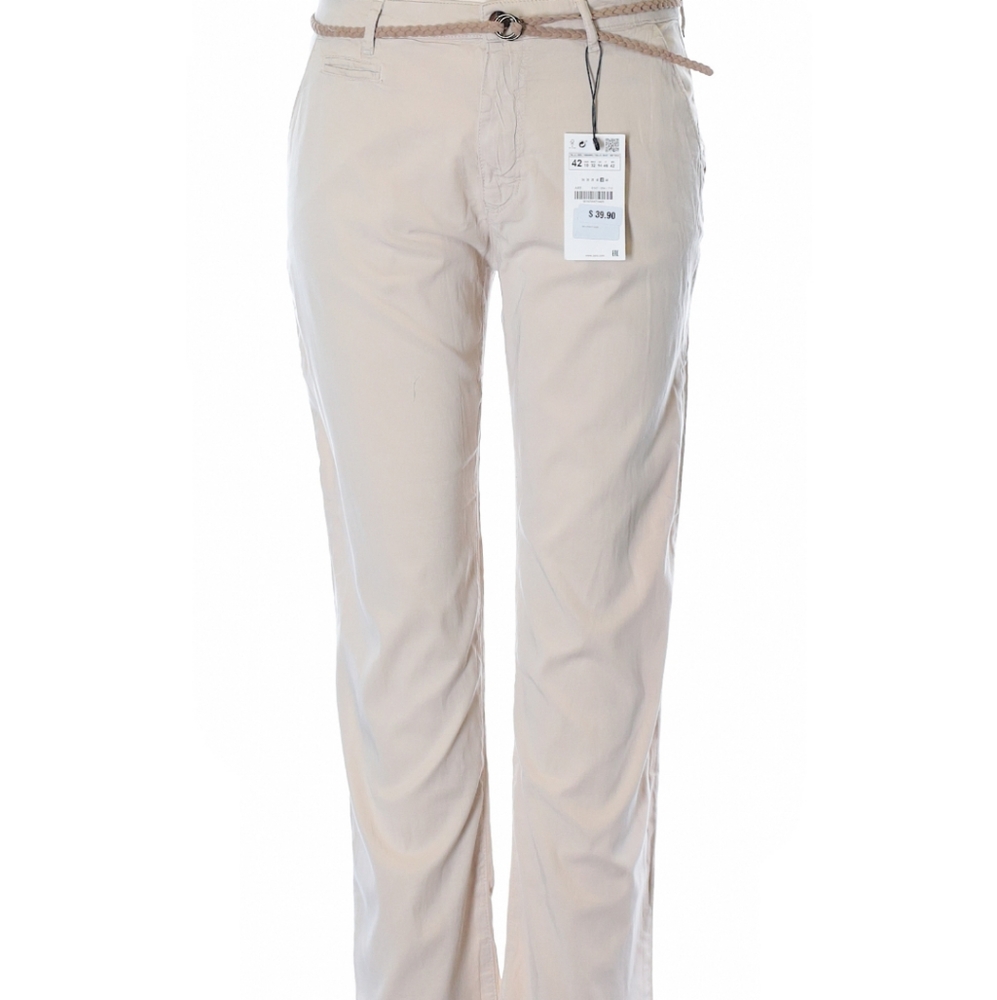 Zara Basic straight leg casual pants